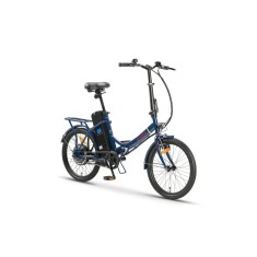 Bicicleta electrica ZT-88 pliabila, motor 250W, 36V 9Ah, viteza 25km/h, autonomie 40km - Albastru