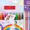 Carioca unicorni Faber-Castell 18 + 6 culori /set