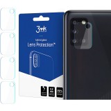 Folie Protectie Camera spate 3MK pentru Samsung Galaxy A31, Plastic, Set 4 buc