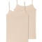 Set 2 maiouri pentru femei Schiesser, bej, marime 44 XXL - OUTLET