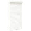 VidaXL Oblon rulant, alb, 110 x 220 cm, aluminiu