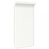 VidaXL Oblon rulant, alb, 110 x 220 cm, aluminiu