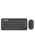 Set Tastatura &amp; Mouse Logitech Pebble 2 Combo Tonal Graphite PC