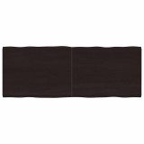 Cumpara ieftin Blat masă, 160x60x4 cm, gri, lemn stejar tratat contur organic