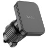 Suport Magnetic Hoco H32, pentru Masina, Grila de ventilatie, Rotativ, Universal, Negru
