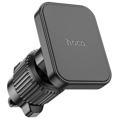 Suport Magnetic Hoco H32, pentru Masina, Grila de ventilatie, Rotativ, Universal, Negru foto