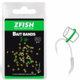 Inele Silicon ZFISH Micro Bait Bands, Marime L, 50buc/pac