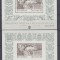 POLONIA 1993 EXPOZITIA FILATELICA POZNAN COLITA DANTELATA SI NEDANTELATA MNH