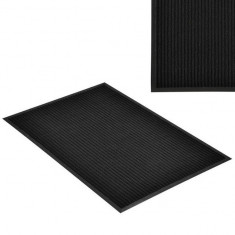 Stergator picioare - antiderapant / covoras hol - 90x60cm (negru) foto