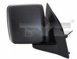 Oglinda exterioara stanga TYC Opel Combo C Tour Cargo si Corsa C Van 202012, reglaj manual prin cablu Bowden, sticla convexa, carcasa neagra,