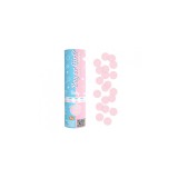 Tun de confetti pentru petrecere 15 cm Boy or Girl-Culoare Roz