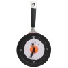 Ceas de perete cu design tigaie cu ou prajit, 18,8 cm