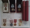 Lot 7 medalii si 2 brevete, perioada comunistă.