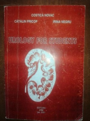 Urology for students- Costica Novac, Catalin Pricop foto