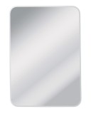 Cumpara ieftin Oglinda perete rama aluminiu alb 40 x 50 cm