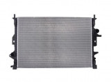 Radiator racire Volvo V40 D3/D4, 06.2012-03.2015, motor 2.0, 110/130 kw, diesel, cutie automata, cu/fara AC, 672x470x27 mm, Valeo, aluminiu brazat/pl