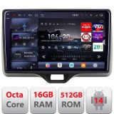 Navigatie Toyota Yaris 2020- Android radio gps internet 8 core QLED 2K 16+512 360 Edotec CarStore Technology