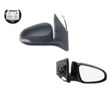 Oglinda exterioara Toyota Corolla (E16) 07.2013- Partea Dreapta Crom Convex Electrica Cu Incalzire 87910-02G40, cu semnalizare, carcasa grunduita, 9