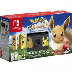 Consola Nintendo Switch + Pokemon Let`s Go Eevee Bundle foto
