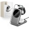 Incarcator Retea Wireless Tech-Protect QI15W-A42 3in1, 15W, 1.67A, Gri