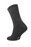 Șosete bumbac cu talpa flaușată, DiWaRi Comfort 000, Negru, 27 (42-43)