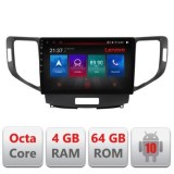 Navigatie Honda Accord 2008-2012 E-8951 Octa Core cu Android Radio Bluetooth Internet GPS WIFI DSP 4+64GB 4G CarStore Technology