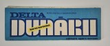 Harta turistica Delta Dunarii anii &#039;80