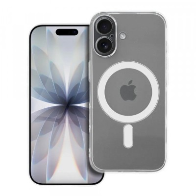 Husa MagSafe cu Protectie Camera pentru Apple iPhone 17 Pro, OEM, 2mm, Transparenta foto