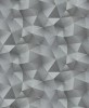 Tapet geometric romburi extralavabil,gri,argintiu,GMK 3 10216-10