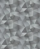 Tapet geometric romburi extralavabil,gri,argintiu,GMK 3 10216-10