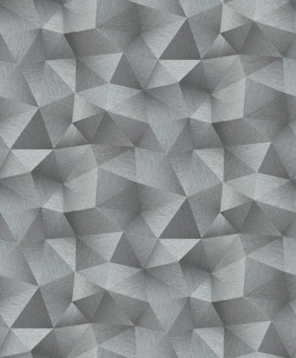 Tapet geometric romburi extralavabil,gri,argintiu,GMK 3 10216-10 foto
