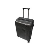 Valiză medie TravelLux Pro cu hardtop 42x65x24 cm gri &icirc;nchis