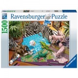 Cumpara ieftin PUZZLE AVENTURA ORIGAMI, 1500 PIESE, Ravensburger