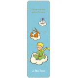 Semn de carte The Little Prince, Fox and Rose on the Clouds, Kiub