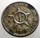 B.551 CUBA 1 UN CENTAVO 1915