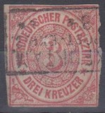 Germania - nord postbezirk, 1868, stampilat (G1)