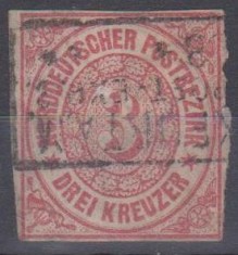 Germania - nord postbezirk, 1868, stampilat (G1)