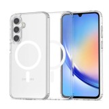 Husa pentru samsung galaxy a36 5g, atasare magnetica, magsafe, clear