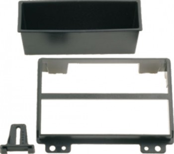Cadru radio Ford 2 ISO neagra foto