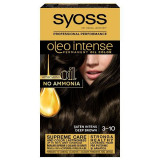 Vopsea de par, Syoss Oleo Intense, nuanta 3-10 Saten Intens