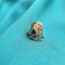 BROSA - PIN VINTAGE, MODEL PESTE CU CRISTALE