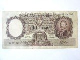 Rară! Argentina 1000 Pesos 1969 la cel mai mic pret
