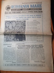 ziarul romania mare 1 martie 1996-numar tiparit cu ocazia zilei 1 martie foto