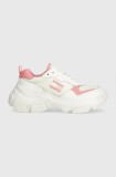 Tommy Jeans sneakers TJW LIGHTWEIGHT HYBRID RUNNER culoarea alb, EN0EN02566
