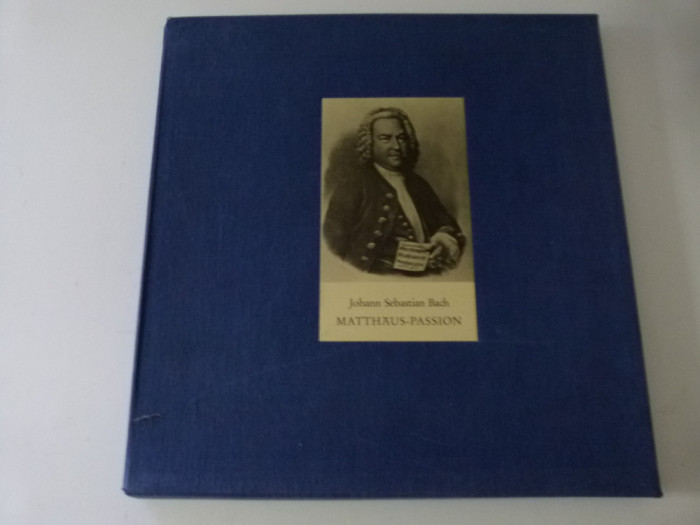 Mattheus passion - Bach -3 vinil box