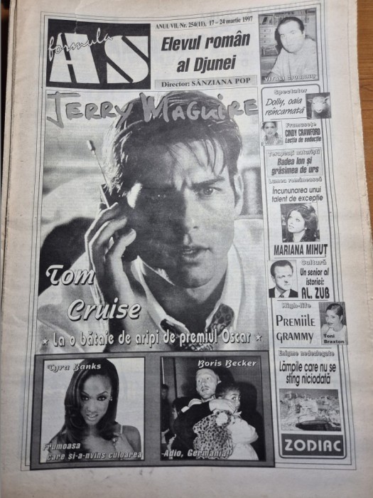 ziarul formula as 17 - 24 martie 1997 - tom criuse ,mariana mihut ,vitali ciobanu