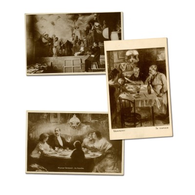 Nicolae Vermont, 3 cărți poștale fotografice foto