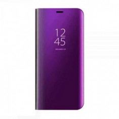 HUSA IPHONE 7 / 8 CLEAR VIEW FLIP STANDING COVER (OGLINDA) MOV (PURPLE) foto