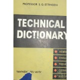 S. G. Ettingen - Technical dictionary (N) (Editia: 1983)