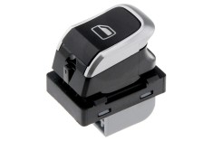 Comutator macara geam Audi A1 2014-, A6 202011-, A7 202011-, A8 2009-, Q3 2011-, Cromata, NTY EWS-AU-038